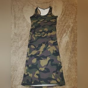 Camo body dress